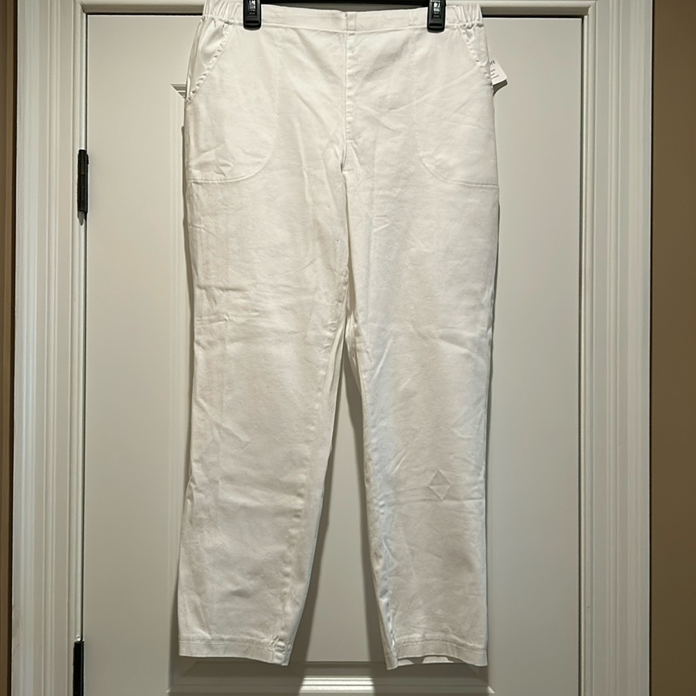 Croft & Barrow Women’s White Pants